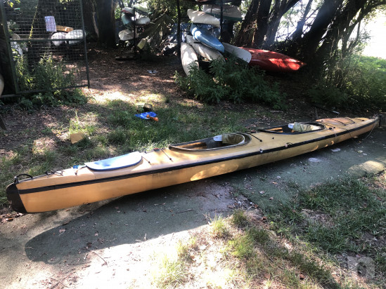 Kajak biposto in Kevlar fiume lago mare  foto-45559
