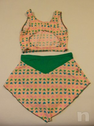 Completo da pattinaggio artistico tg. 38 foto-3965