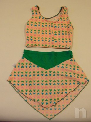 Completo da pattinaggio artistico tg. 38 foto-2309