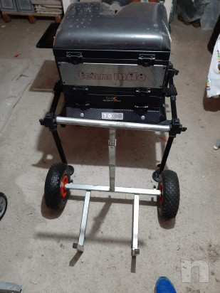 Panchetto con carrello foto-23093