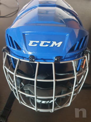 CASCO CON GRIGLIA CGM TAGLIA XS BLU foto-23095