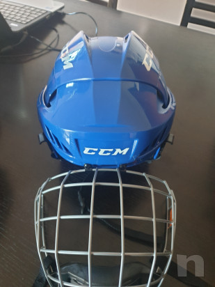 CASCO CON GRIGLIA CGM TAGLIA XS BLU foto-45586