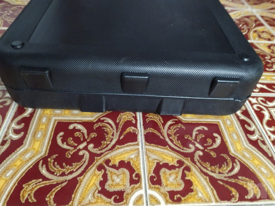 20KG KIT SET MANUBRI BODYBUILDING PESI GHISA COMPONIBILI ALLENAMENTO VALIGETTA foto-45594