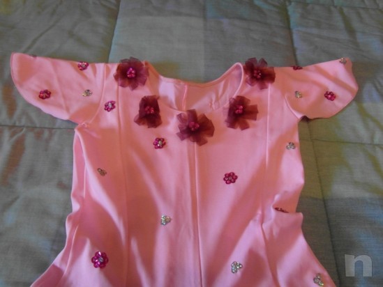Vestito da pattinaggio artistico (danza) tg. 40-42 foto-3973