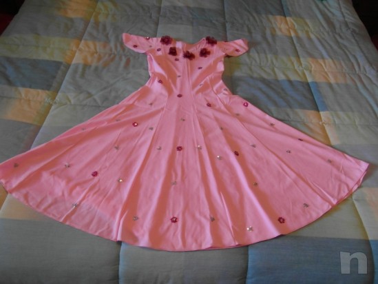 Vestito da pattinaggio artistico (danza) tg. 40-42 foto-2313