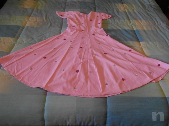 Vestito da pattinaggio artistico (danza) tg. 40-42 foto-3974