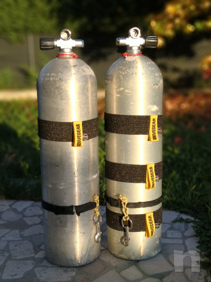 Set 4 elastici NUOVI per bombola alluminio S80, altezza 6 cm (80 euro) foto-23141