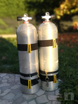 Set 4 elastici NUOVI per bombola alluminio S80, altezza 6 cm (80 euro) foto-45691