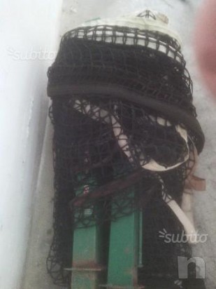 2 kit completi di pali+ rete e seggiolone arbitro foto-2315