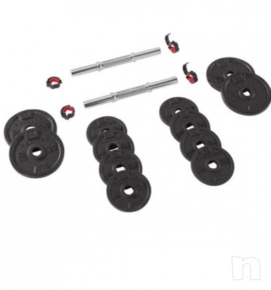 KIT MANUBRI BODYBUILDING 20KG foto-45971