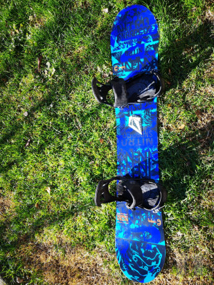 Tavolo da Snowboard Nitro cinema 156 con attacchi Forum foto-23412