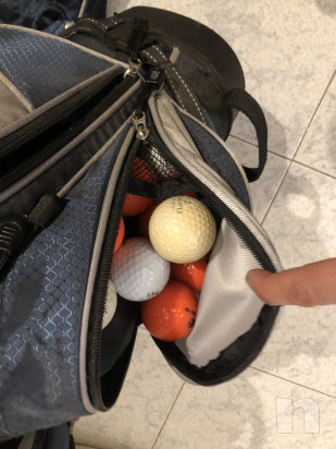 Mazze da golf sacca e carrello  foto-46515