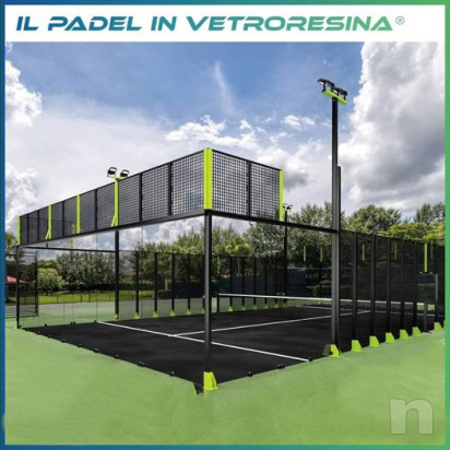 IMPIANTO PADEL IN VTR ( Vetroresina ) foto-23625