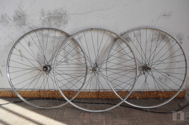 Bicicletta Guillier, ricambi, ruote d'epoca, telaio alan fanini. foto-46977