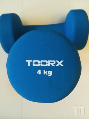 Pesi 4kg Toorx blu foto-47125