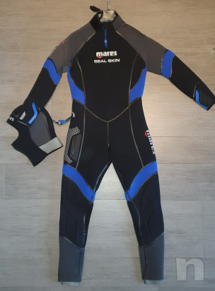 Muta Mares SEAL skin 6mm Uomo con cappuccio praticamente nuova! foto-24002