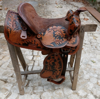 sella tipo western foto-24037