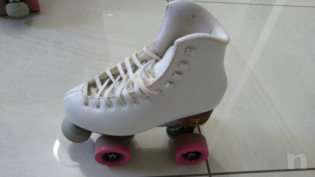 Pattini a rotelle artistico piastra Variant numero 235 (piede 35) come nuovi  foto-47682