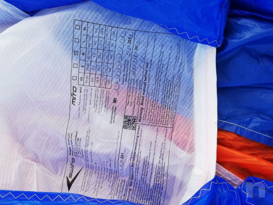 Parapendio Swing Mito 2016 M 85-110Kg foto-47782