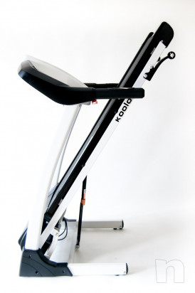 Tapis Roulant elettrico motorizzato KOOLOOK ,2.0 HP, con MP3, ripiegabile foto-47999