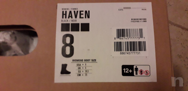 Scarpone snowbord vera pelle foto-48097