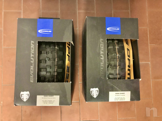 Cerchio posteriore Hope 27.5 più tre Gomme Schwalbe  foto-48167