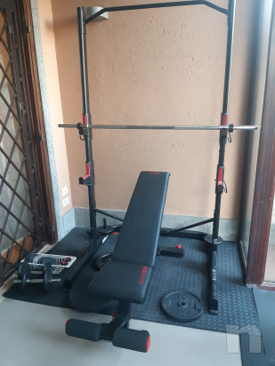 RACK 500 panca reclinabile 900 e bilanciare come nuovi foto-48306