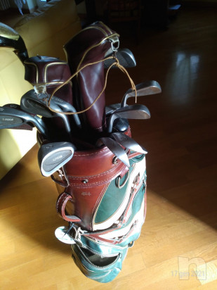 Borsa in cuoio compreso di mazze foto-24314