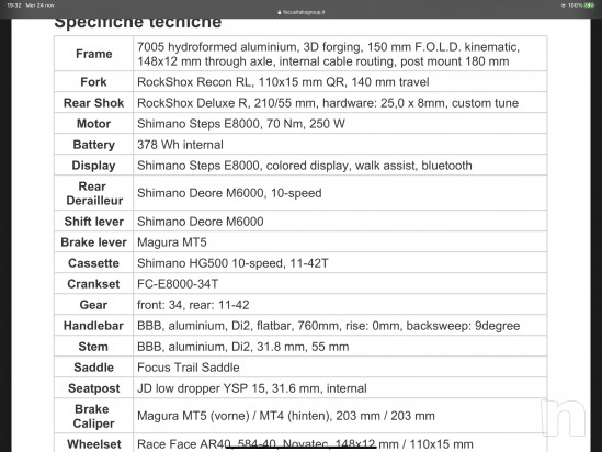 E-Bike Focus Jam 2 Taglia M foto-48346