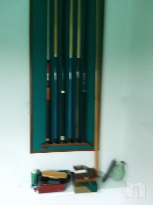 Tavolo biliardo con accessori  foto-48412