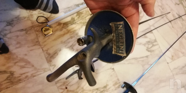 Fioretti Scherma 90 cm e Coccia da fioretto foto-48422