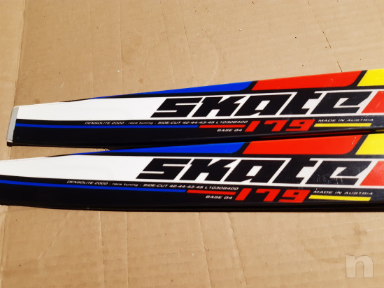 Kit sci da fondo pattinato donna foto-48460