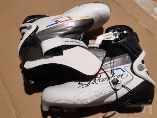 Kit sci da fondo pattinato donna foto-24368