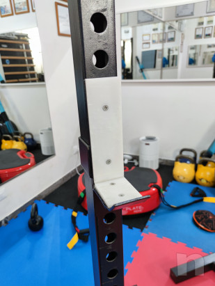 Vendo stazione rack per bilanciere usata foto-48494