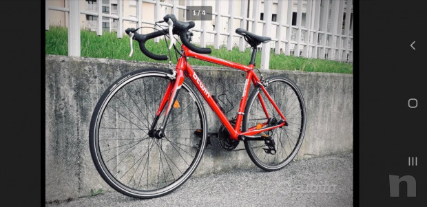Vendo bicicletta da corsa, seminuova, mis 54, ruota 28