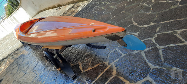 canoa vetroresina monoposto 4,30 mt foto-49125