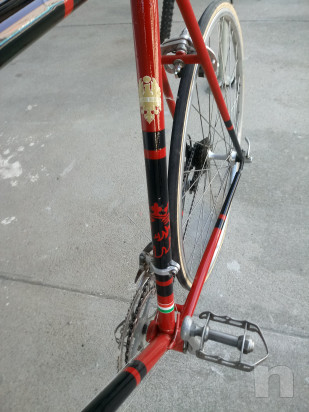 Bici Bianchi da corsa vintage revisionata e riverniciata foto-49220