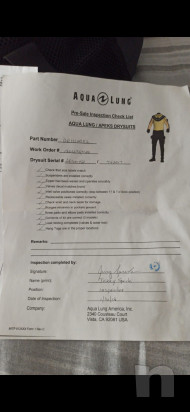 Muta stagna Aqualung Fusion Bullet Drysuit foto-49696