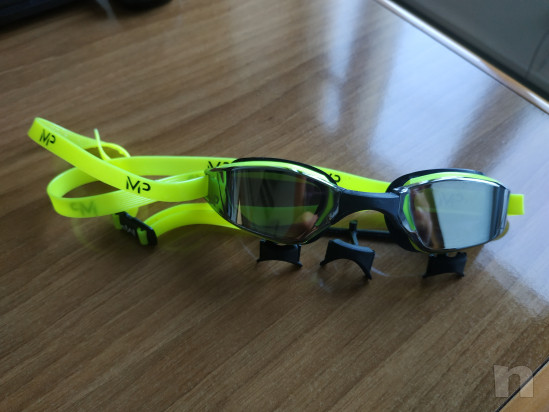 Occhialini Aqua Sphere Michael Phelps specchiati foto-50116