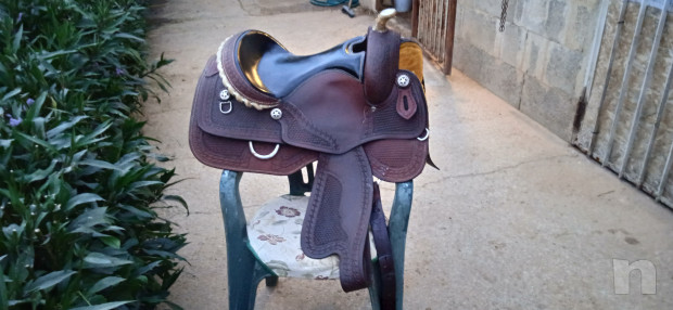 Sella Denver reining nuova western  foto-50276