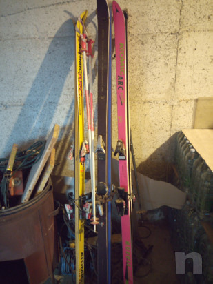 Vendo sci Atomic più rissignol vintage con attacchi come da foto foto-25264