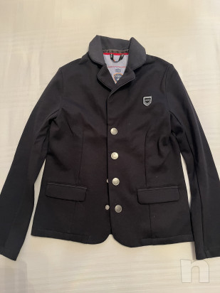 Giacca da gara equitazione con guanti foto-25295