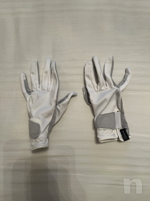 Giacca da gara equitazione con guanti foto-50513