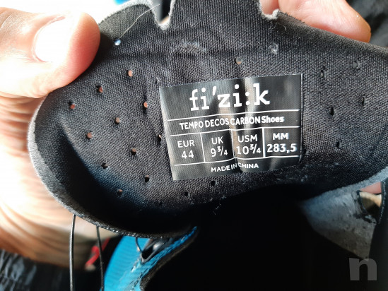 Scarpe Fizik Decos Carbon iridescente foto-50690