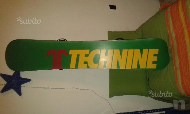 SNOWBOARD TAVOLA TECHNINE+ATTACCHI ! foto-4401