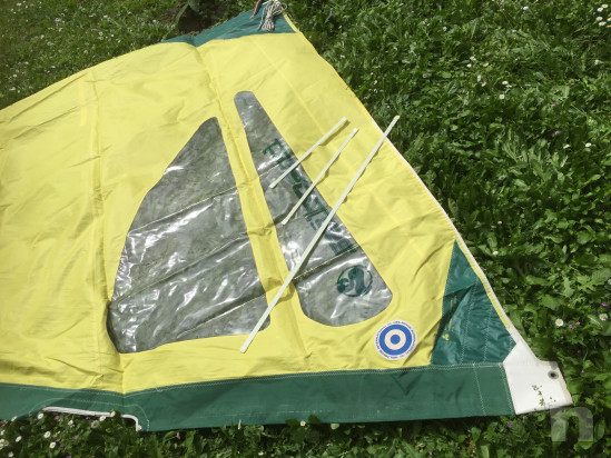 vendo set completo windsurf vintage anni 80 foto-51121