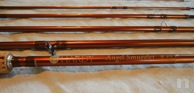 vendo canna Hardy 6 pezzi coda 5 foto-51248