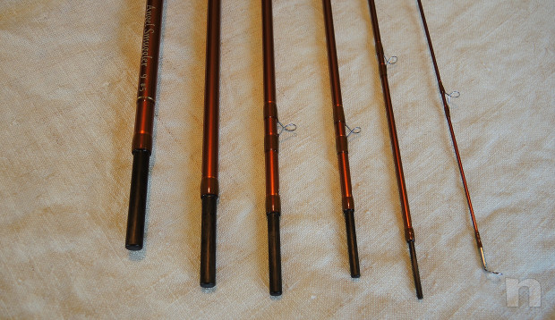 vendo canna Hardy 6 pezzi coda 5 foto-51249