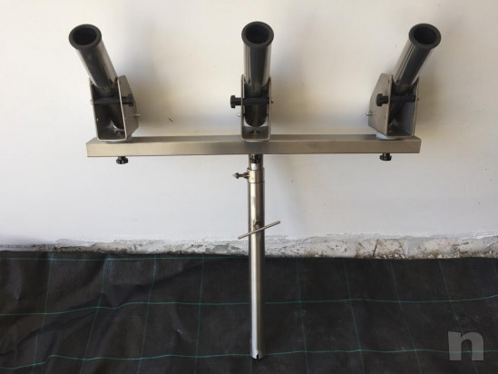 ROCKET A TRE PORTACANNA INOX 316 foto-51347