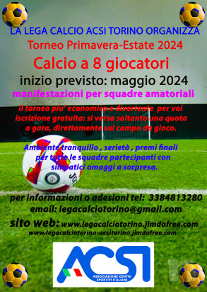 Squadre serie per campionati e tornei di calcio a 8 in Torino. foto-51960